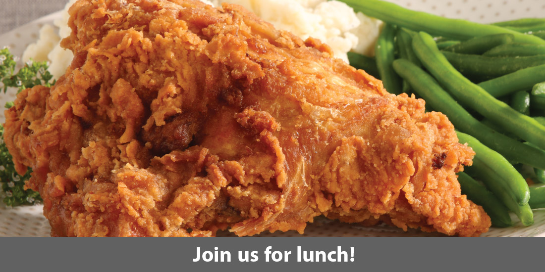Join us for lunch!
