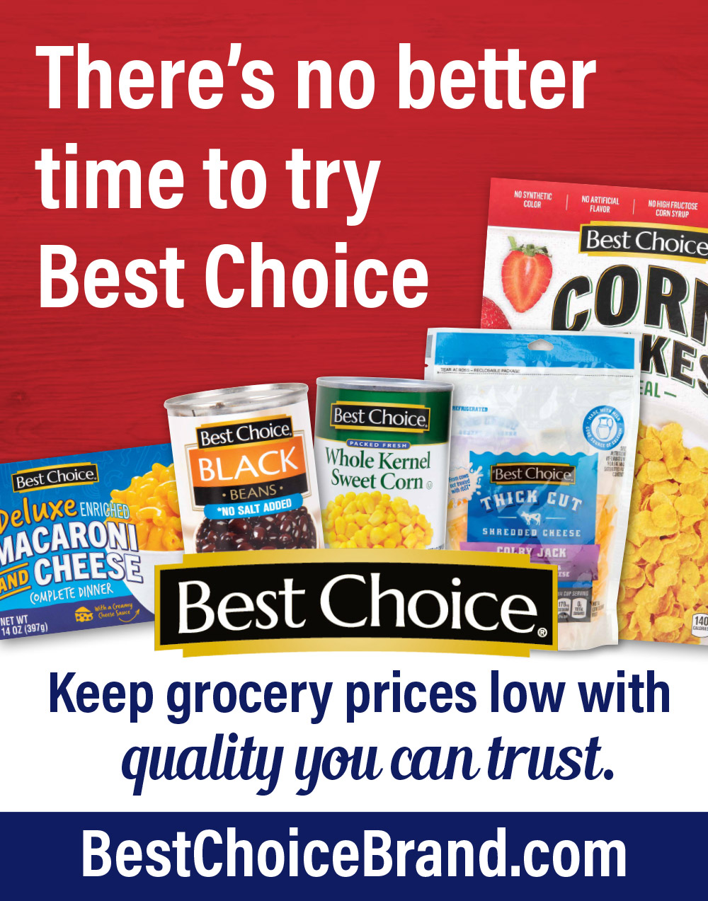 There's no better time to try Best Choice